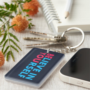 Porte-clefs Croyez en vous