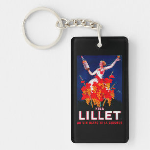 Porte-clefs Cru PosterEurope de Lillet de kinas