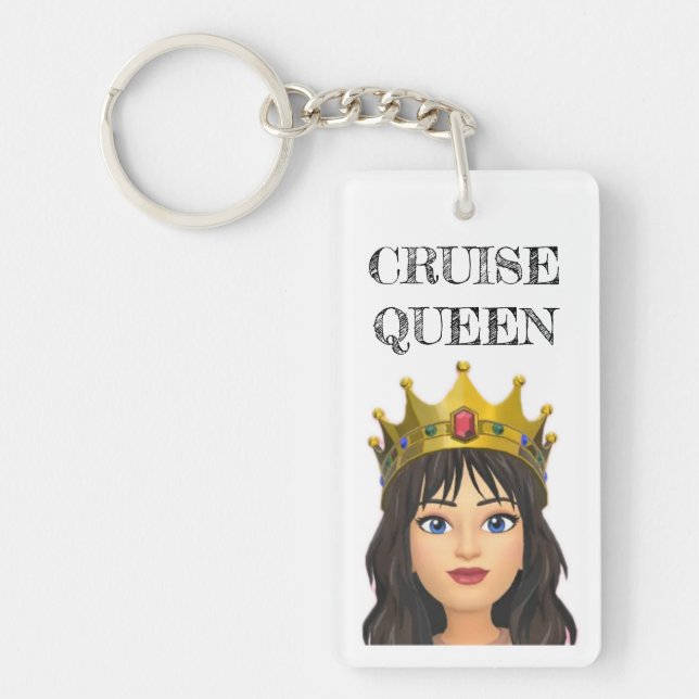 Porte-clefs Cruise Queen Keyring (Devant)