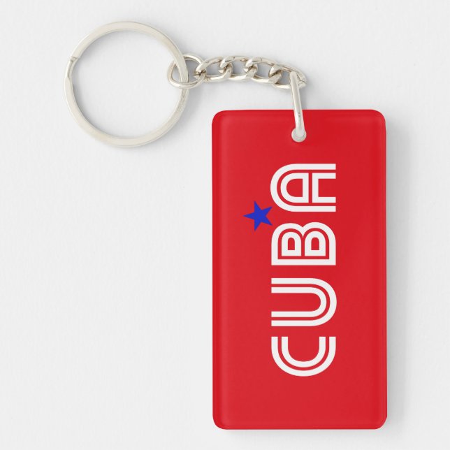 Porte-clefs Cuba Retro (Devant)