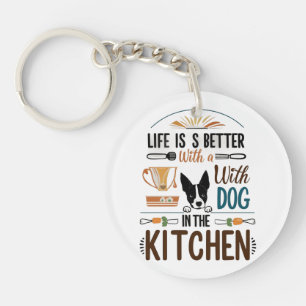 Porte-clefs Cuisine Pup Love