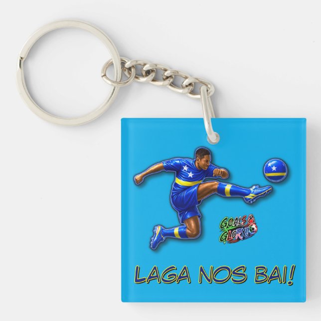 Porte-clefs Curaçao Allons-y (Devant)