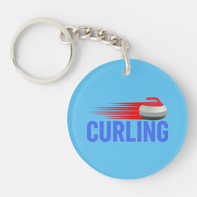 Porte-clefs Curling (Devant)