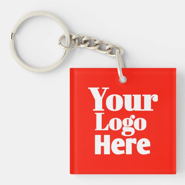 Porte-clefs Custom Business Logo Keychain (Devant)