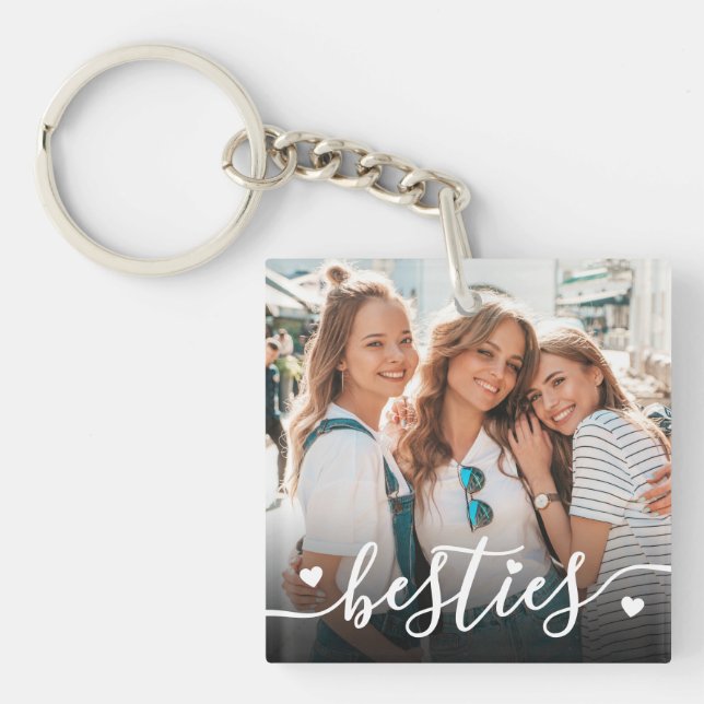 Porte-clefs Custom Double Sided Friend Two Photo (Devant)