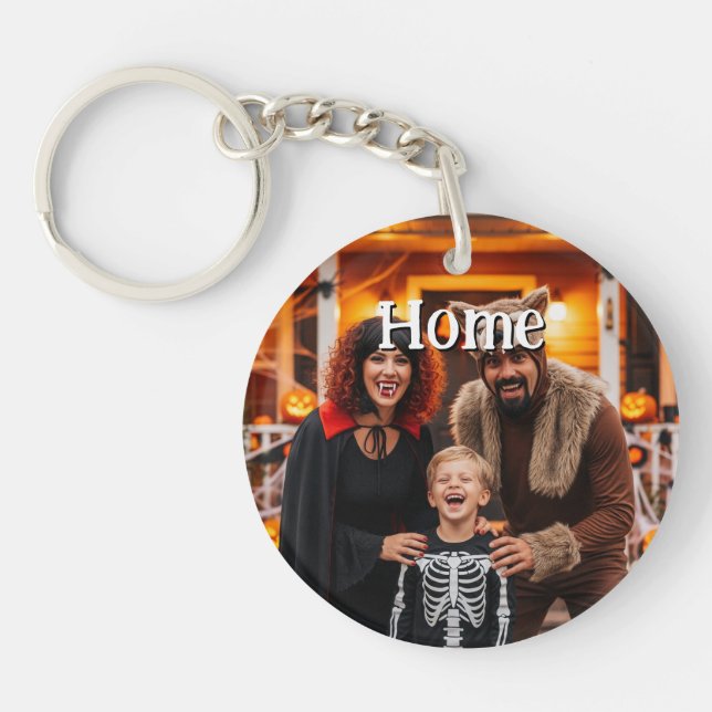 Porte-clefs Custom Family Portrait Personalized (Devant)