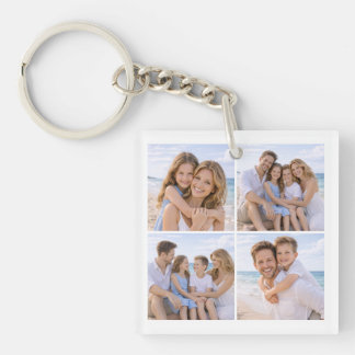 Porte-clefs Custom Personalized Family Photo