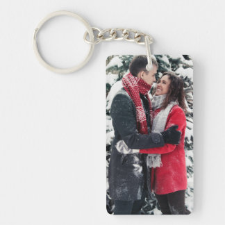 Porte-clefs Custom Picture Keychain, Personalized Text