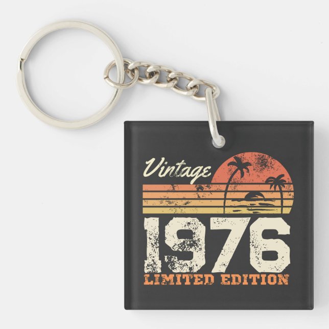 Porte-clefs Custom Year Vintage 1976 Limited Edition (Devant)