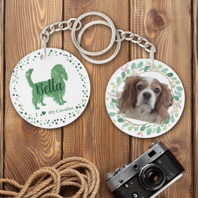 Porte-clefs CustomGreen Cavalier Silhouette et Porte - clé pho (Créateur téléchargé)