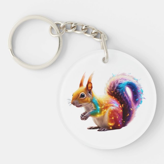 Porte-clefs Cute écureuil (Devant)
