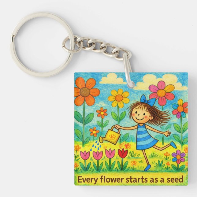 Porte-clefs Cute Garden Keychain (Devant)