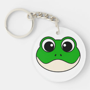 Porte-clefs Cute grenouille souriante