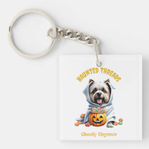 Porte-clefs Cute Hauné Traitements Yorkie Pup Adorable Hallowe