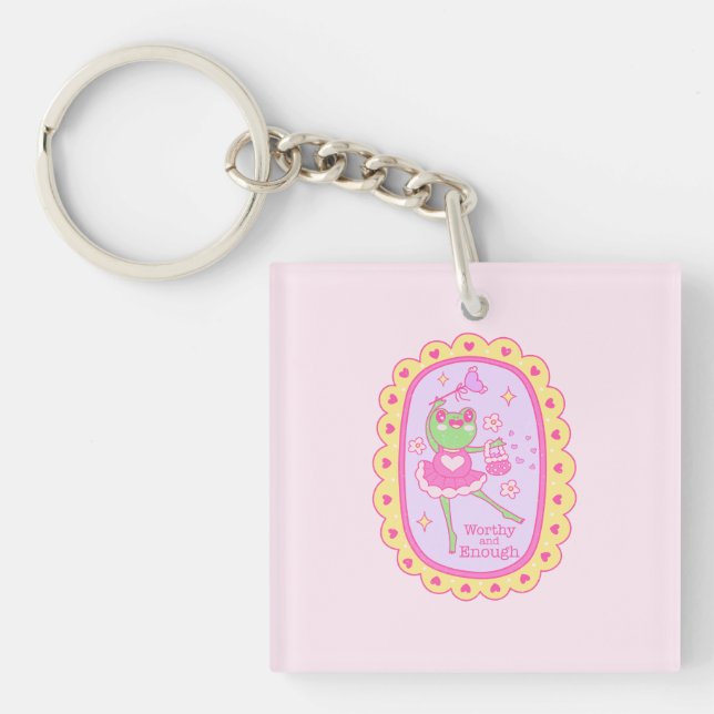 Porte-clefs Cute Jolly Frog - Digne et Assez (Devant)