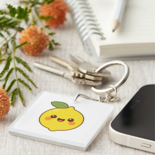 Porte-clefs Cute Kawaii Lemon