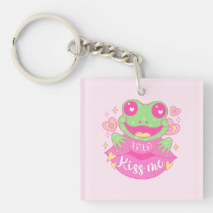 Porte-clefs Cute Kiss Me Frog - Xoxo