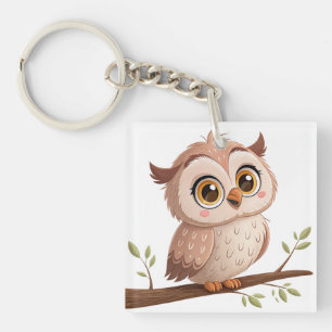 Porte-clefs Cute Owl