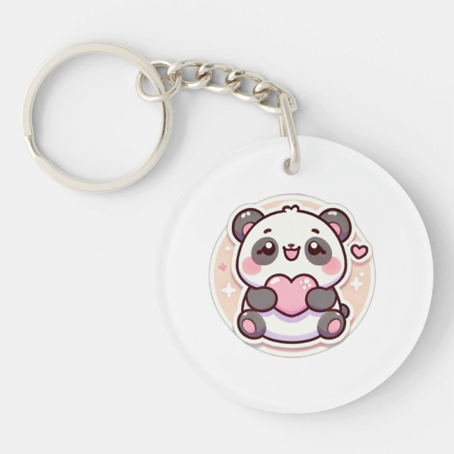 Porte-clefs Cute Panda 🐼 (Devant)