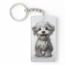 Cute pet photo with name gold plated necklace