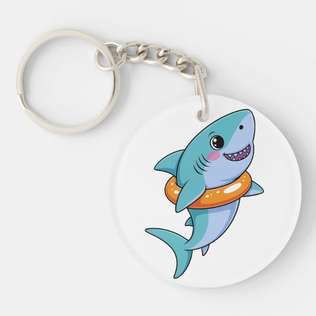 Porte-clefs Cute Shark Baby With Float | Kids (Devant)