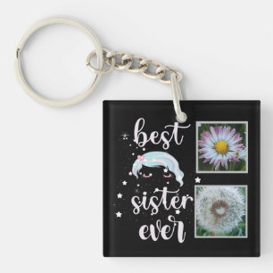 Porte-clefs Cute soeur Modèle photo