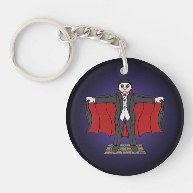 Porte-clefs Cute Vampire/Dracula (Devant)