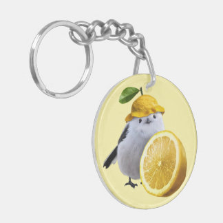 Porte-clefs Cutest Hokkaido Bird with Lemon
