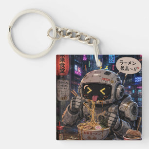 Porte-clefs Cyber Bites – Nuit de ramen robot