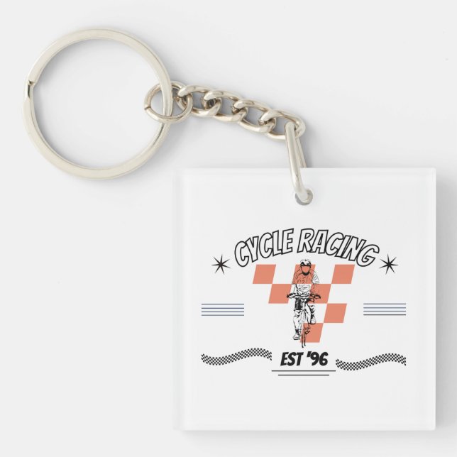 PORTE-CLEFS CYCLE (Devant)