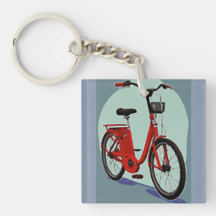 Porte-clefs Cycle de vision rouge
