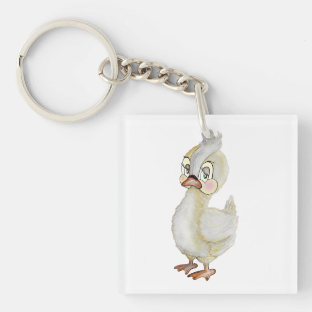 Porte-clefs Cygne bébé (Devant)