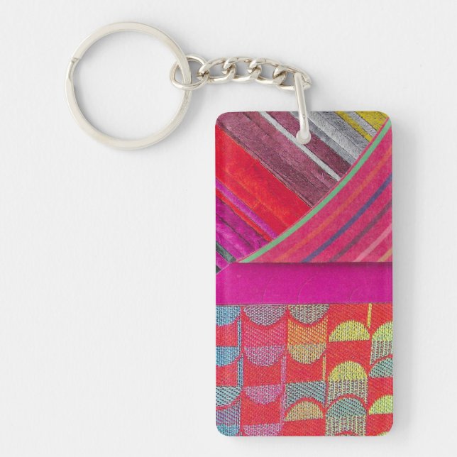 Porte-clefs D est pour collage diagonal (Devant)