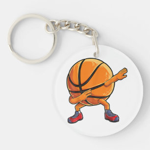 Porte-clefs Dabbing Basketball Ball Funny Boys Hommes Femmes S