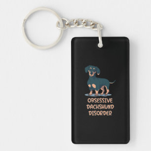 Porte-clefs Dachshund obsessionnel