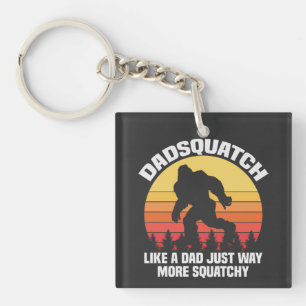 Porte-clefs Dadsquatch Comme Un Papa Drôle Squatch