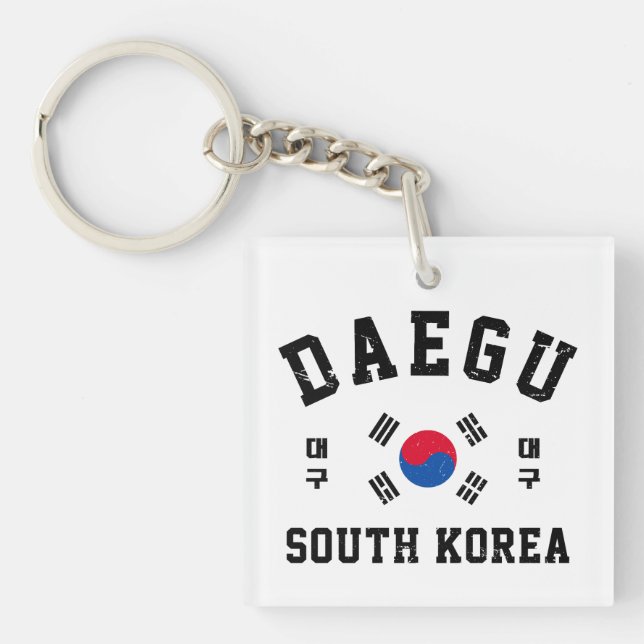 Porte-clefs Daegu South Korea  (Devant)