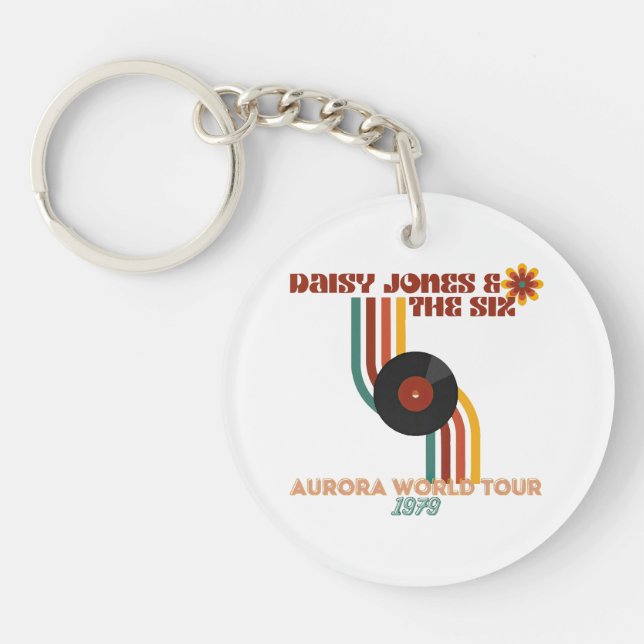 Porte-clefs Daisy Jones The Six  (Devant)