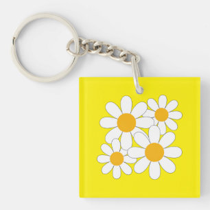 Porte-clefs Daisy Lumineuse et Audacieuse