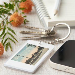 Porte-clefs Dallas TX, Central Park, années 1910 Inspiré Vinta