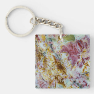 Porte-clefs Dalle d'Opalite Verte Australienne