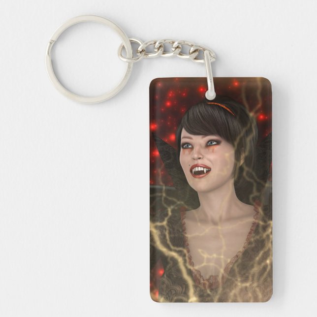 Porte-clefs Dame Vamp (Devant)
