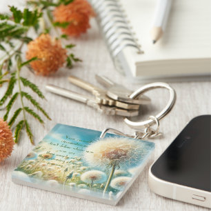 Porte-clefs Dandelion Blowball & Citation #2