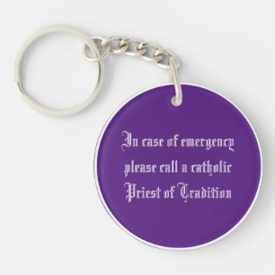 Porte-clefs dans case of emgency call