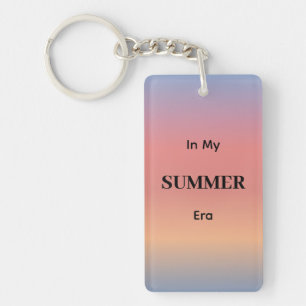 Porte-clefs Dans mon époque d'été Dégradé Couleur du lever du