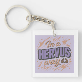 Porte-clefs Dans une façon Hervus de l'amour