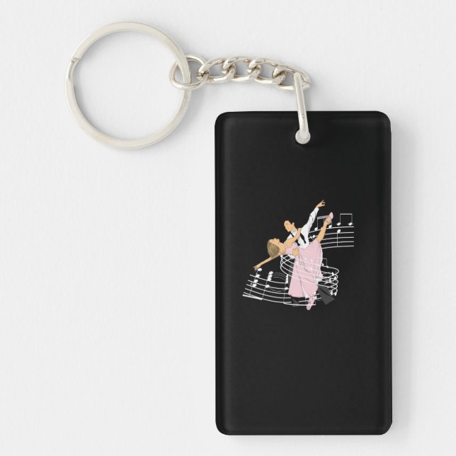 Porte-clefs Danse Classique Ballroom Dancing (Devant)