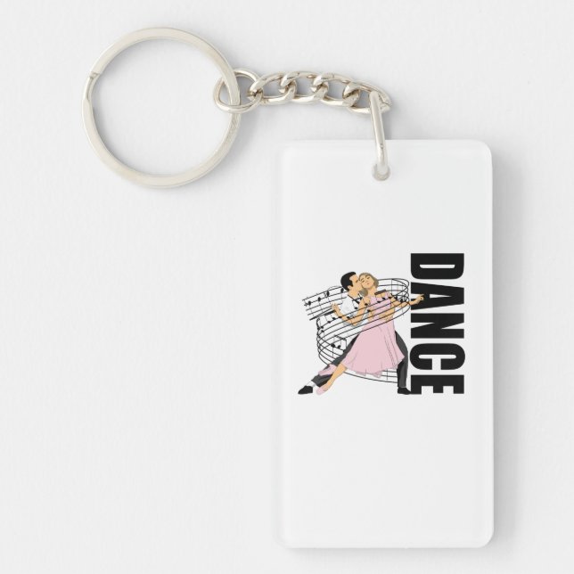 Porte-clefs Danse Classique Ballroom Dancing (Devant)