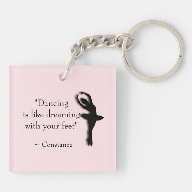 Porte-clefs Danse Motivationnelle (Dos)