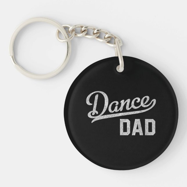 Porte-clefs Danse Papa Danseur Fier Père (Devant)
